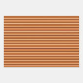 Gingerbread Kleur Kerstmis Inpakpapier Vel (Voorkant 3)