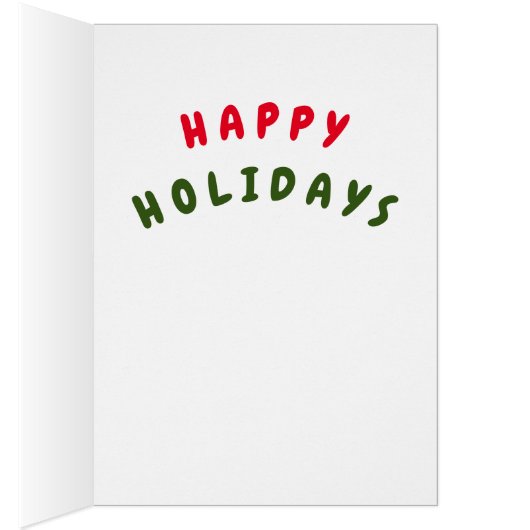 Gingerbread koekje versierd kerstkaart (Binnen (Rechts))