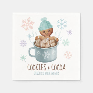 Gingerbread Koekjes & Cacaoboy Baby Shower  Servet