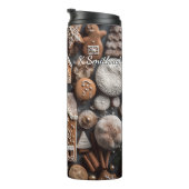 Gingerbread Koekjes Patroon Thermosbeker (Geroteerd rechts)