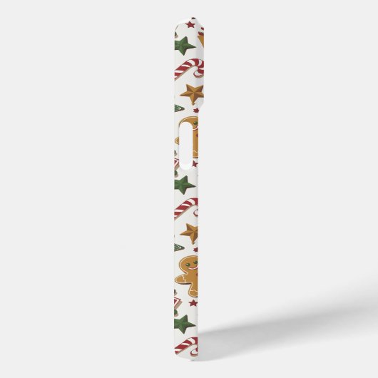 Gingerbread koekjes, snoep en kerstbomen, Case-Mate iPhone case (Achterkant / Rechts)