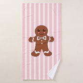 Gingerbread Koekjesbadhanddoek Badhanddoek (Badhanddoek)