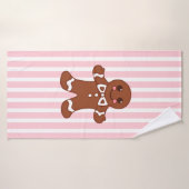 Gingerbread Koekjesbadhanddoek Badhanddoek (Badhanddoek)