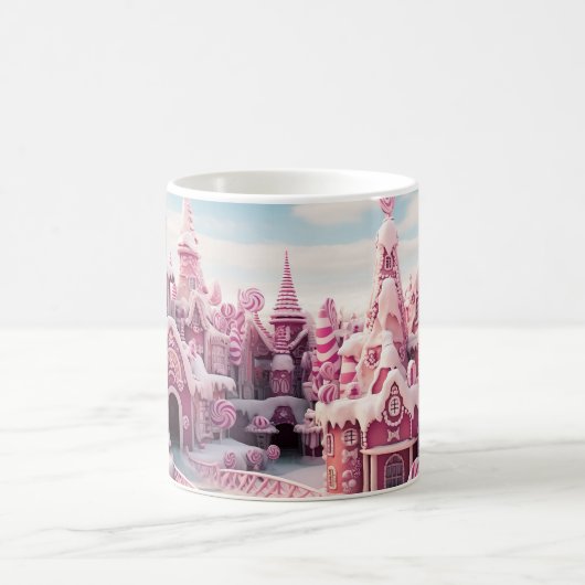 Gingerbread land stad koffiemok (Center)