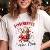 Gingerbread Latte Coffee Club Kerstmis Tri-Blend Shirt