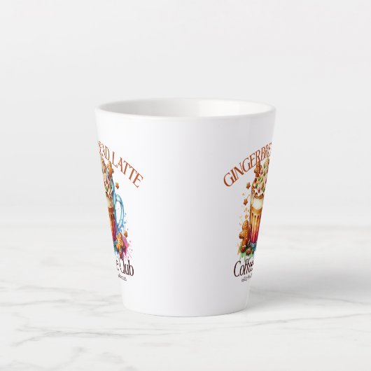 Gingerbread Latte Coffee Club Mok (Voorkant)