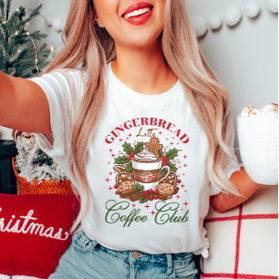 Gingerbread Latte Coffee Club T-shirt