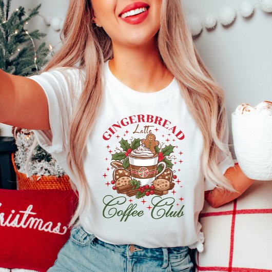 Gingerbread Latte Coffee Club T-shirt
