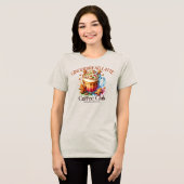 Gingerbread Latte Coffee Club Tri-Blend Shirt (Voorkant volledig)
