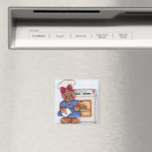 Gingerbread Lovin van de Oven Kitchen Magnet (Insitu (Vaatwasser))