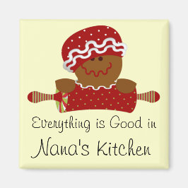 Gingerbread Magnet voor de Feestdagen