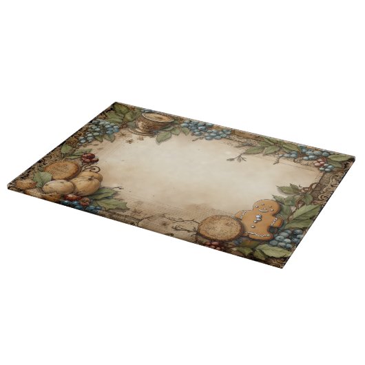 Gingerbread Man #10 Keuken Snijplank (Hoek)