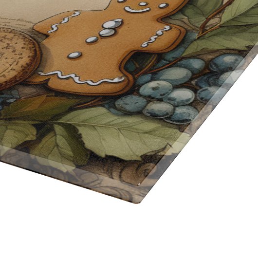 Gingerbread Man #10 Keuken Snijplank (Hoek)