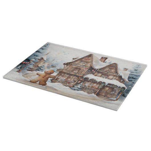 Gingerbread Man #14 Keuken Snijplank (Hoek)