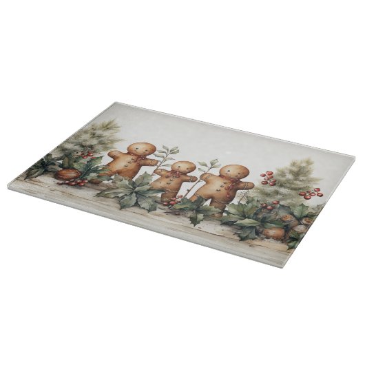 Gingerbread Man #15 Keuken Snijplank (Hoek)