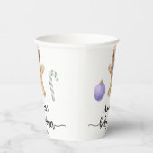 Gingerbread man baby shower papieren bekers (Rechts)