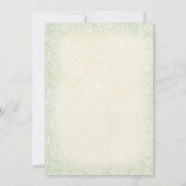 Gingerbread Man Boy Classic Christmas Baby shower Kaart (Achterkant)