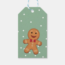 Gingerbread Man Cadeau labels Cadeaulabel