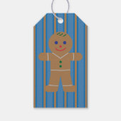 Gingerbread Man Cadeaulabel (Voorkant)