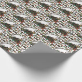 Gingerbread Man Cadeaupapier (Hoek)