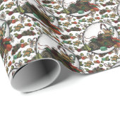 Gingerbread Man Cadeaupapier (Rol Hoek)