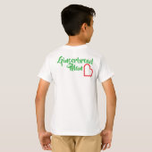 GingerBread man, candy camera, Pixel Art  T-shirt (Achterkant volledig)