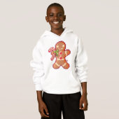 GingerBread man, candy cane, Pixel Art (Voorkant volledig)