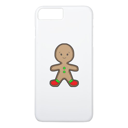 Gingerbread man cartoon Case-Mate iPhone case (Achterkant)