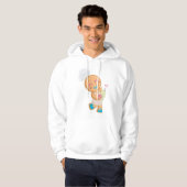 Gingerbread Man Chef Hoodie (Voorkant volledig)