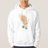 Gingerbread Man Chef Hoodie (Voorkant)