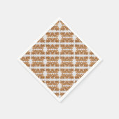 Gingerbread Man Christmas Cookie Holiday Baking  Servet (Hoek)