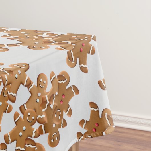 Gingerbread Man Christmas Cookie Holiday Baking  Tafelkleed (Voorbeeld)