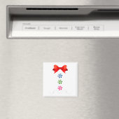 Gingerbread Man Christmas Costume Cookie Baking Magneet (Insitu (Vaatwasser))