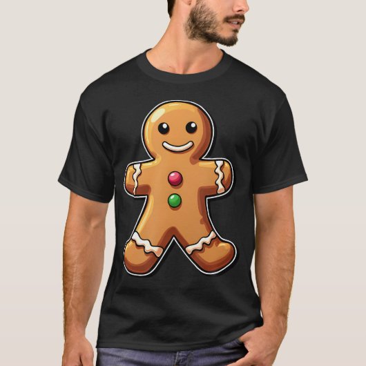 Gingerbread Man Christmas Gingerbread Christmas Me T-shirt (Voorkant)