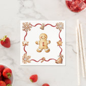 Gingerbread Man | Christmas Napkins Servet (Insitu)