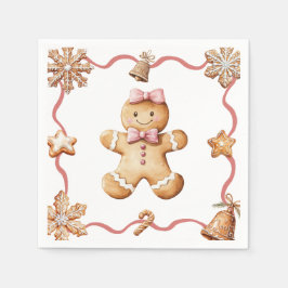 Gingerbread Man | Christmas Napkins Servet