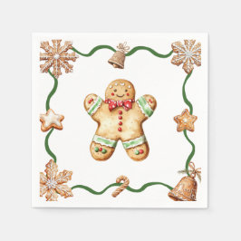 Gingerbread Man | Christmas Napkins Servet