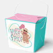 Gingerbread Man Christmas Treat Box Bedankdoosjes (Voorkant)
