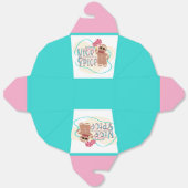 Gingerbread Man Christmas Treat Box Bedankdoosjes (Ongevouwen)