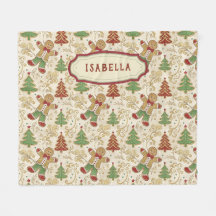  Gingerbread Man & Christmas Trees Custom