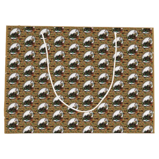 Gingerbread Man- Coco Groot Cadeauzakje (Achterkant)