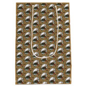 Gingerbread Man- Coco Medium Cadeauzakje (Achterkant)