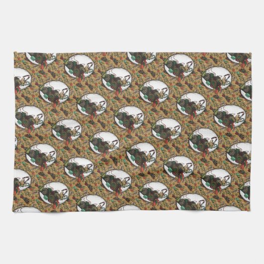 Gingerbread Man- Coco Theedoek (Horizontaal)