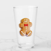 Gingerbread Man Cookie Holiday 4Stella Glas (Voorkant)