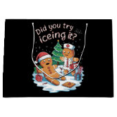 Gingerbread Man Cookie Lelijke Trui Oh Snap Xmas Groot Cadeauzakje (Voorkant)