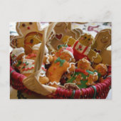 Gingerbread Man Cookies briefkaart (Voorkant)