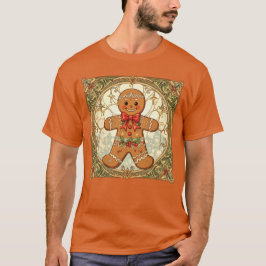 Gingerbread Man Cookies Festive Christmas T-shirt