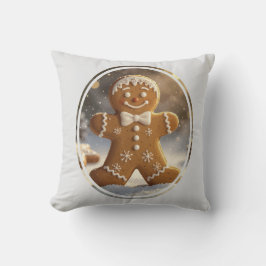Gingerbread Man Cookies Whimsical Christmas Kussen