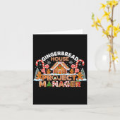 Gingerbread Man Costume, Gingerbread House Project Kaart (Gele Bloem)