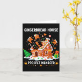 Gingerbread Man Costume, Gingerbread House Project Kaart (Gele Bloem)